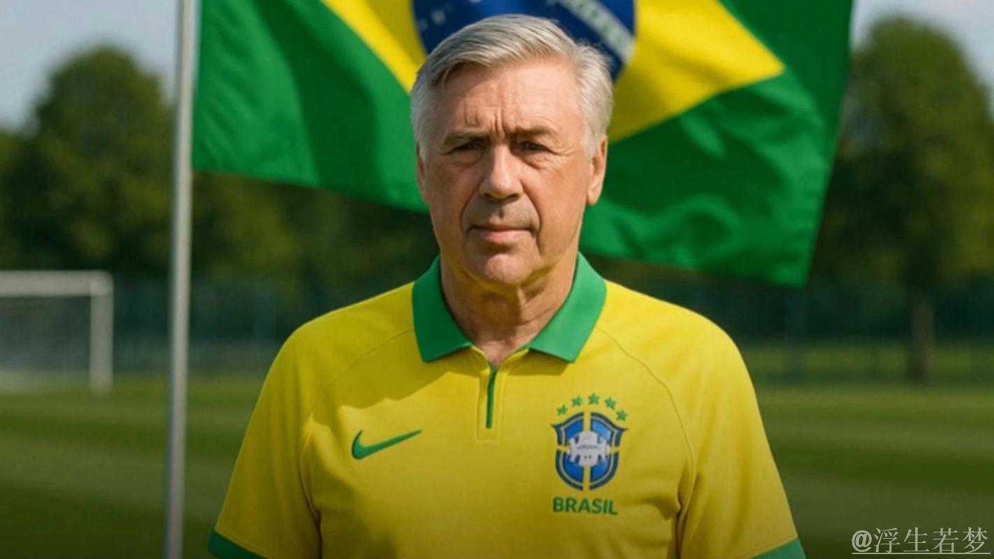 安切洛蒂将续约巴西队至2030年，成最高薪国家队主帅